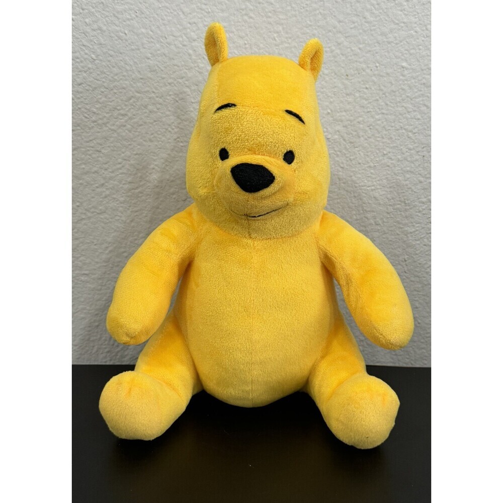 Disney Winnie The Pooh Plush Yellow Bear 12” Stuffed Animal Toy Authentic Disney - Picture 5 of 5